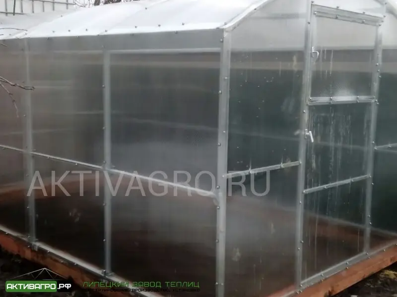 Теплица Ударница Благодатная, ширина 2.5 м, труба 40х20 Теплица Ударница Благодатная, ширина 2.5 м, труба 40х20